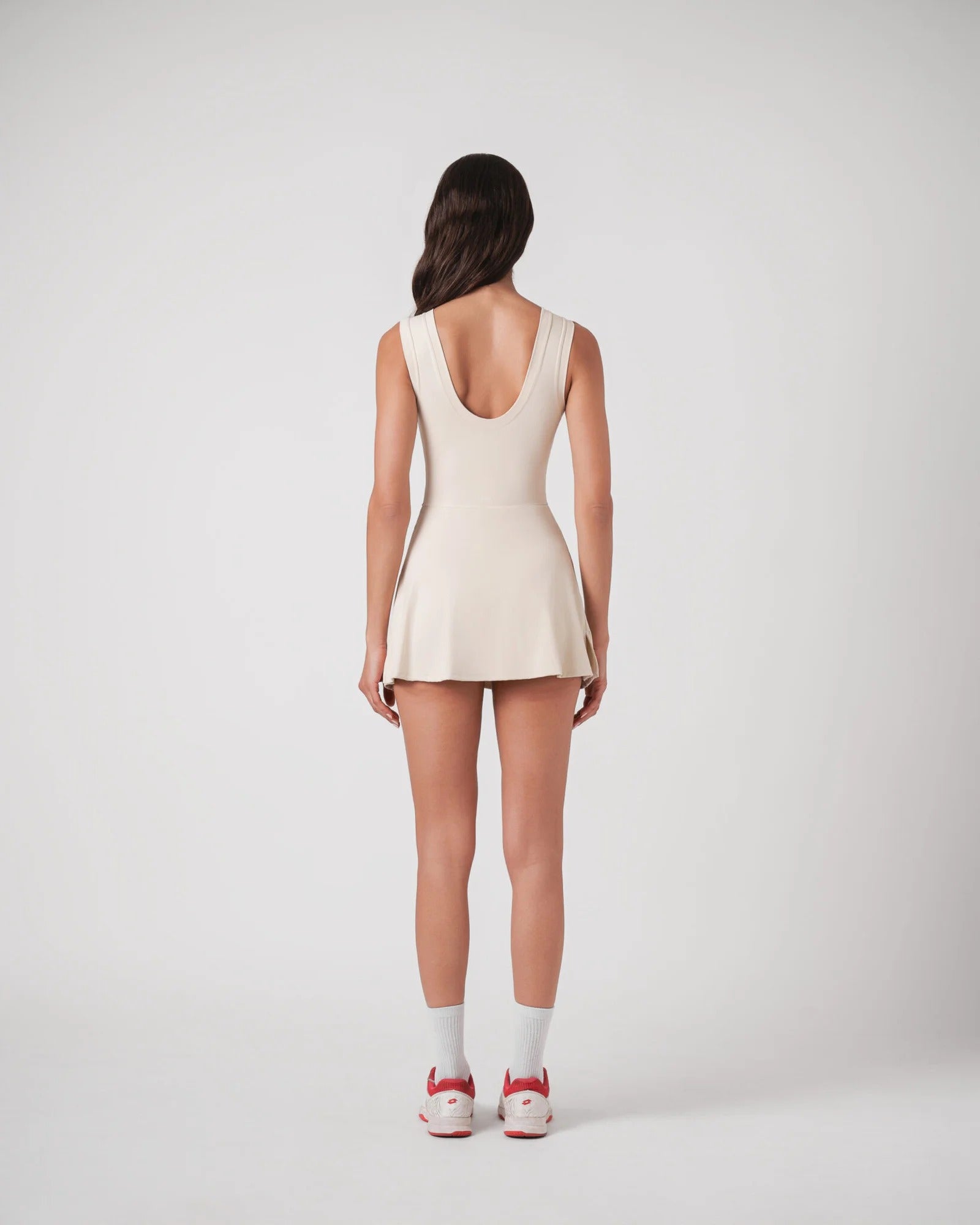 Robe Combinaison IGA Tennis &amp; Padel - Taupe naturel