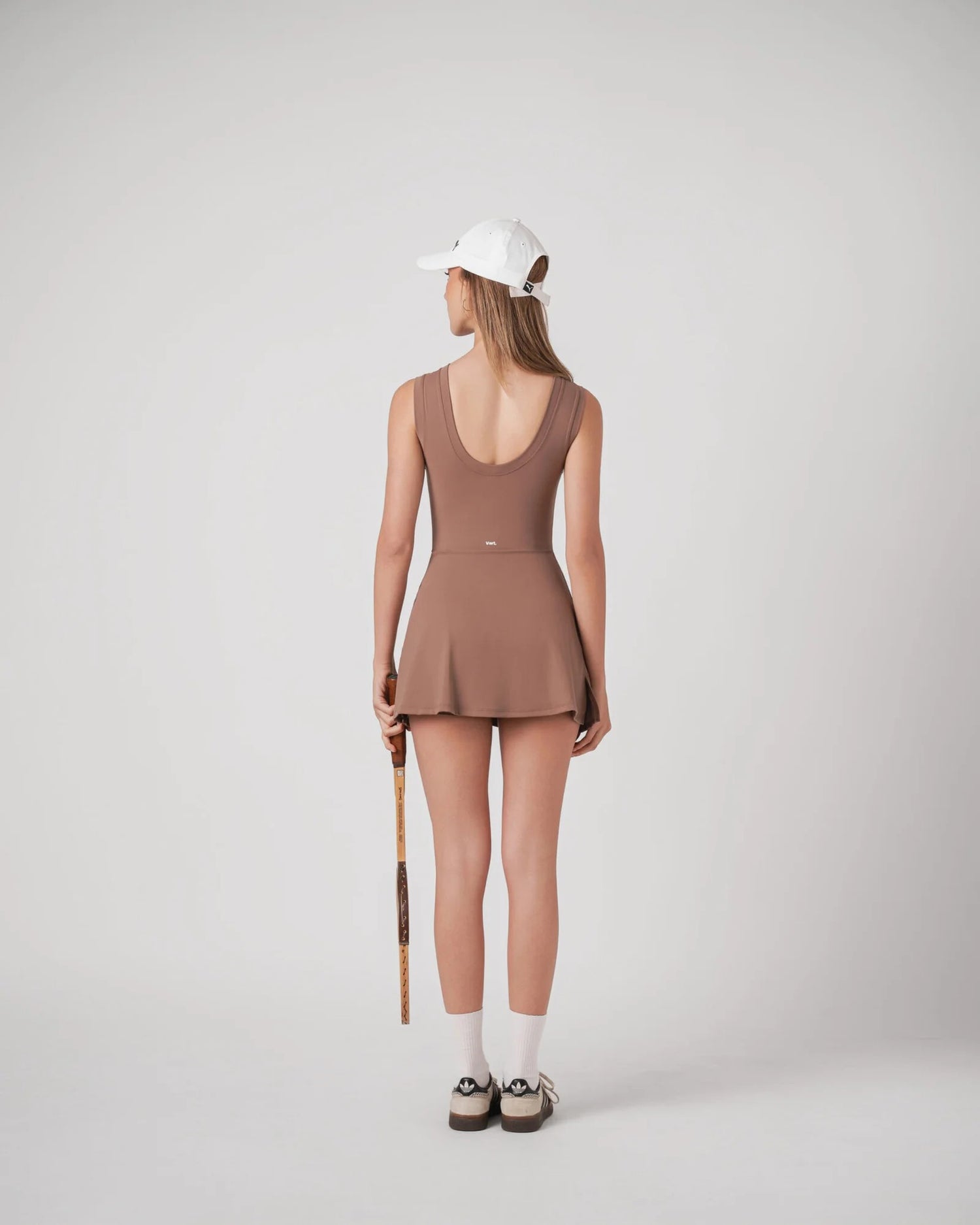 Robe Combinaison IGA Tennis &amp; Padel - Taupe naturel