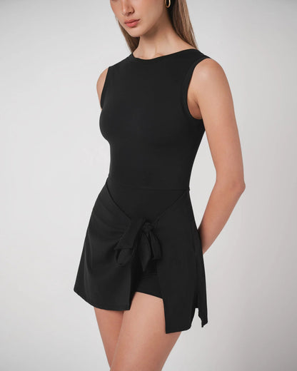 Robe Combinaison IGA Tennis &amp; Padel -  Noir